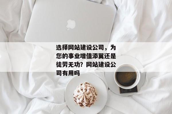 選擇網(wǎng)站建設(shè)公司，為您的事業(yè)增值添翼還是徒勞無功？網(wǎng)站建設(shè)公司有用嗎