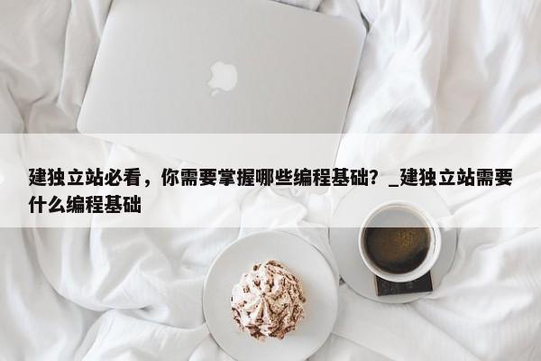 建獨立站必看，你需要掌握哪些編程基礎？_建獨立站需要什么編程基礎