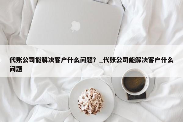代賬公司能解決客戶什么問題？_代賬公司能解決客戶什么問題