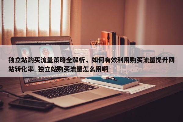 獨(dú)立站購買流量策略全解析，如何有效利用購買流量提升網(wǎng)站轉(zhuǎn)化率_獨(dú)立站購買流量怎么用啊