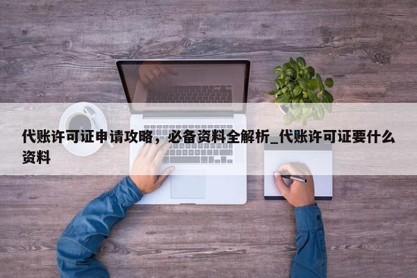 代賬許可證申請攻略，必備資料全解析_代賬許可證要什么資料