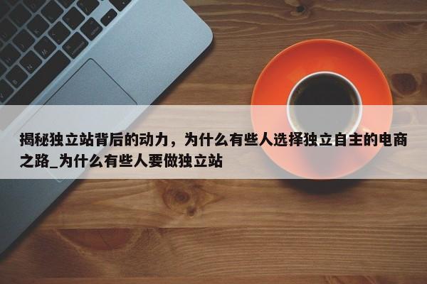 揭秘獨立站背后的動力，為什么有些人選擇獨立自主的電商之路_為什么有些人要做獨立站