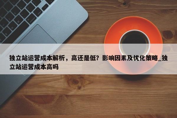 獨立站運營成本解析，高還是低？影響因素及優(yōu)化策略_獨立站運營成本高嗎